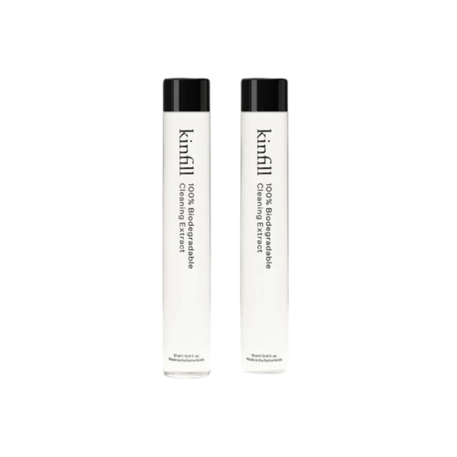 Glas- & spejlrens refill - 2 x 12ml - Brune